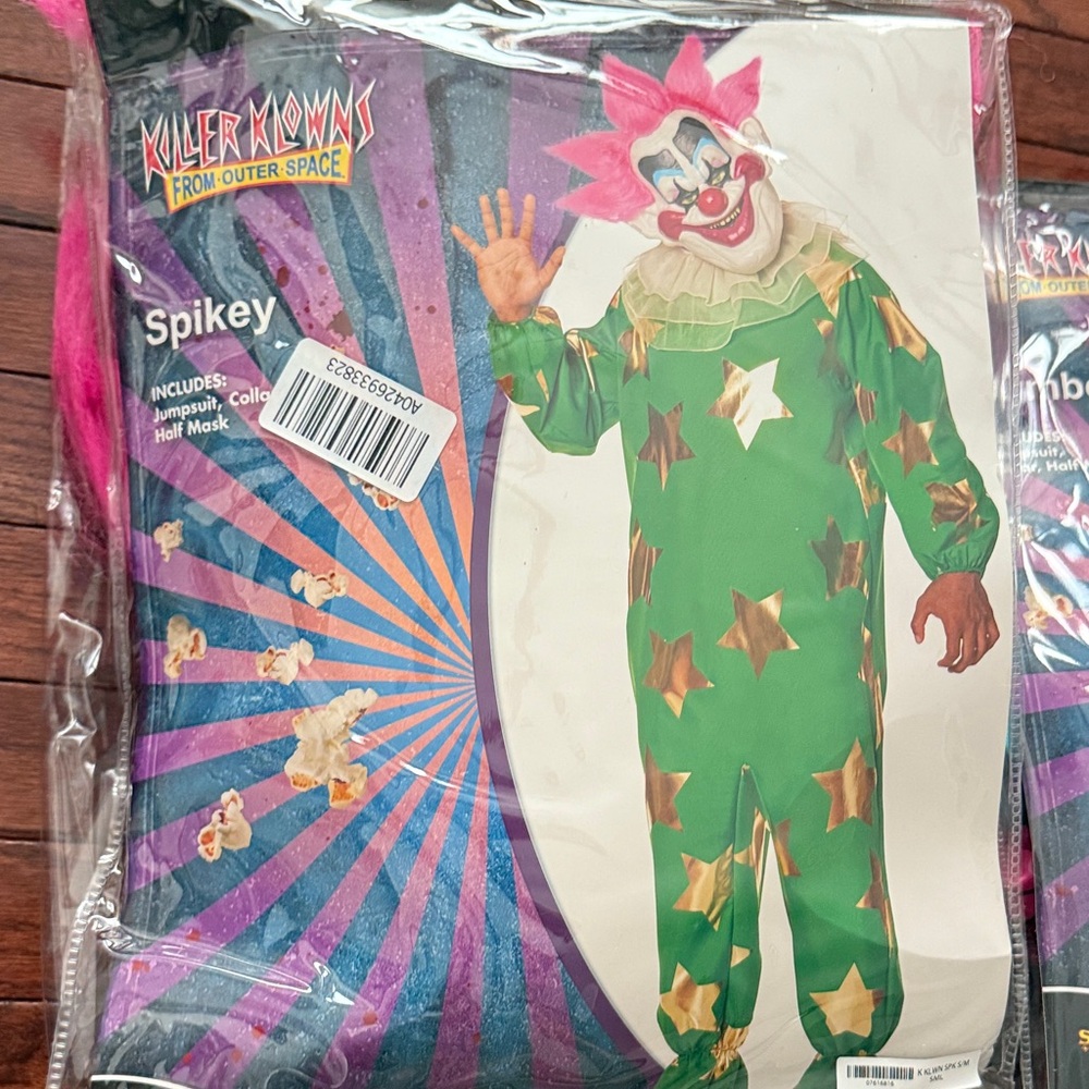 KILLER KLOWNS FROM OUTERSPACE- spikey costume